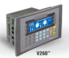 ** V260-16-B20B ** - RS232 port, RS232/RS485 port, Ethernet/additional RS232/RS485 port (optional), MODBUS and CANbus
