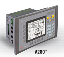 ** V280-18-B20B ** - RS232 port, RS232/RS485 port, Ethernet/additional RS232/RS485 port (optional), MODBUS and CANbus networking