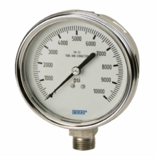 Wika - 2-1/2 or 4 Inch Dial, 1/4 Inch, 0 to 3000 Scale Range Pressure Gauge