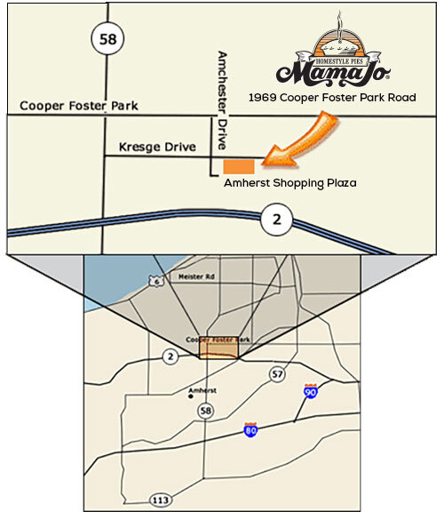 Mama Jo Pies location map