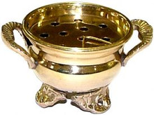Brass Cauldron burner, 2 inch