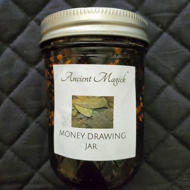 Hoodoo Honey Jar for Money Drawing