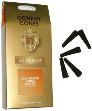 Gonesh Cones Sandalwood Santal Sandalo