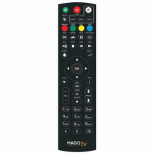 Get a replacement remote for your MaggTV media streaming device and get back to the unlimited streaming action at your fingertips!

Fully functioning replacement remote that matches the one that came with the MaggTV media streaming box.
Compatible with Ultra HD 4K media streamers.
Easy to connect and simple to navigate.