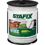 Tru-test White Stafix Premium 9-strand Poliwire 1320 Foot 414731113891
