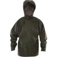 Tingley Rubber Green Weather Tuff 40mm Rain Jacket Medium 081138011823