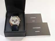 Citizen Attesa CA4390-04H Chronograph Date Eco-Drive Solar Mens Watch Auth Works