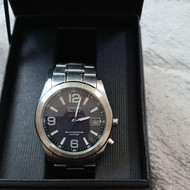 Citizen Date Box Eco-Drive Solar Mens Watch Authentic Working