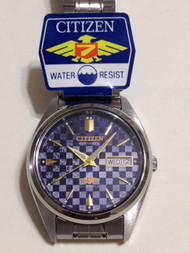 Citizen New Old Stock 21 Jewels Eagle Day Date Automatic Mens Watch Auth Works