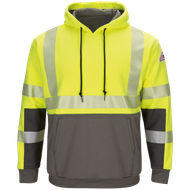 BULWARK MEN'S HI-VISIBILITY COLOR BLOCK PULLOVER FLEECE SWEATSHIRT (Allow 3-5 Weeks)