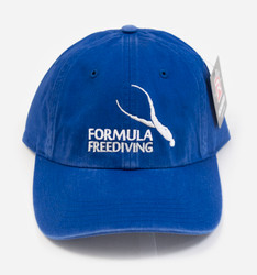 Formula Freediving Washed Chino Hat - Royal Blue