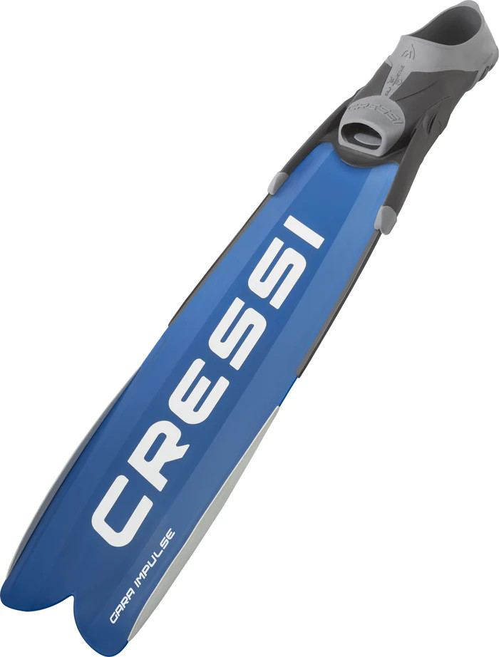 Cressi Gara Turbo Impulse Fins - Blue - Formula Freediving