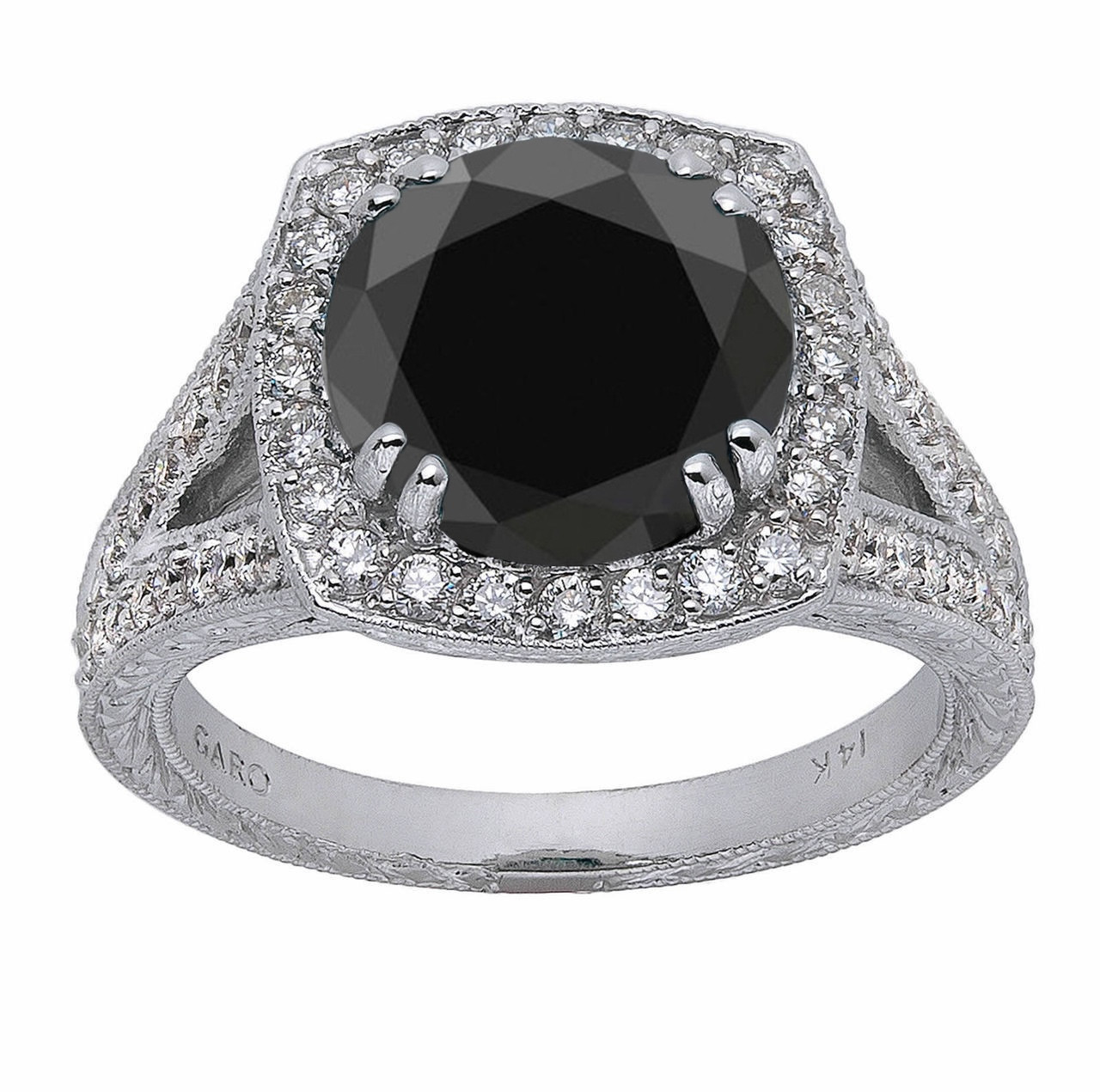 Amazing Antique Vintage Halo Engagement Rings