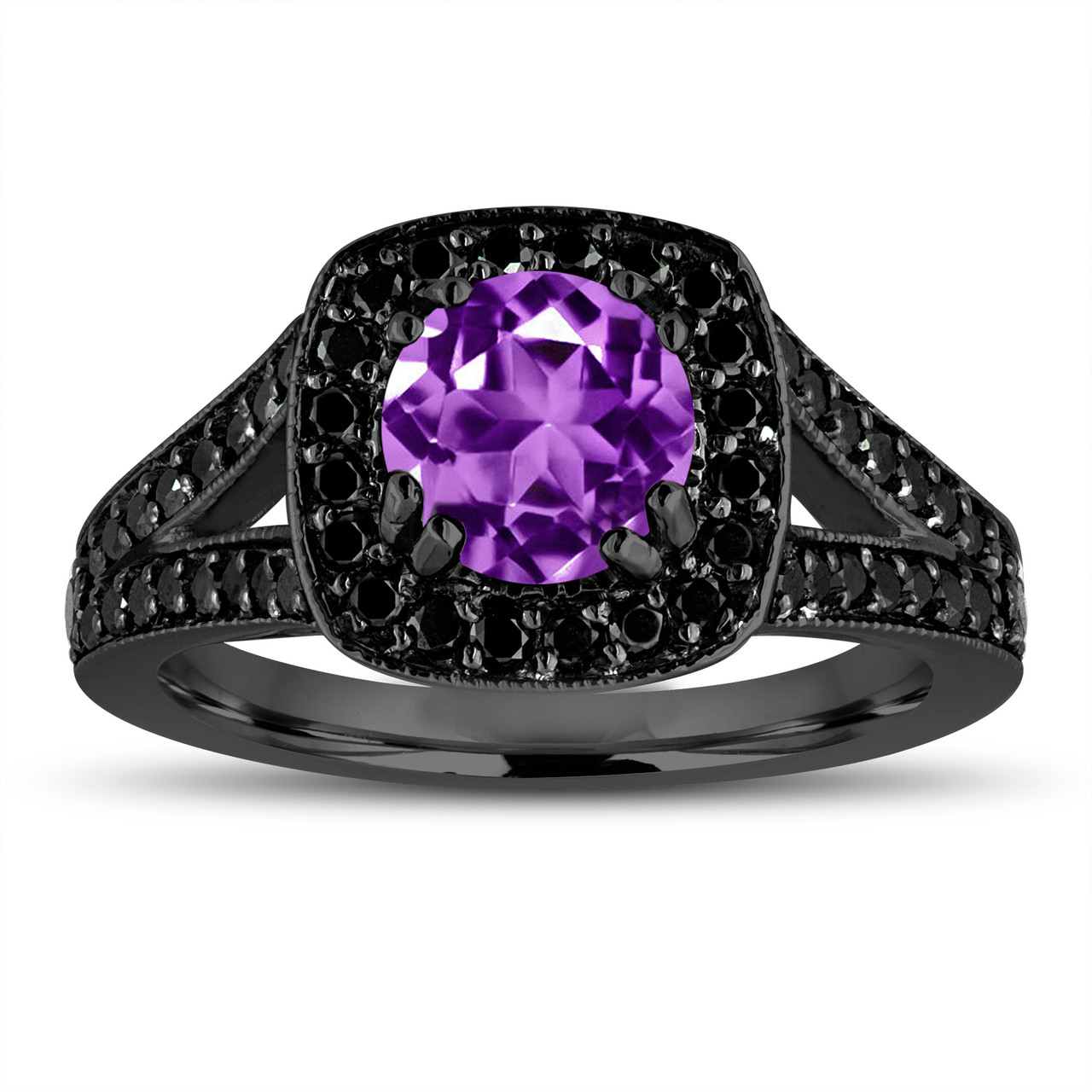 purple diamond engagement rings purple diamond engagement rings
