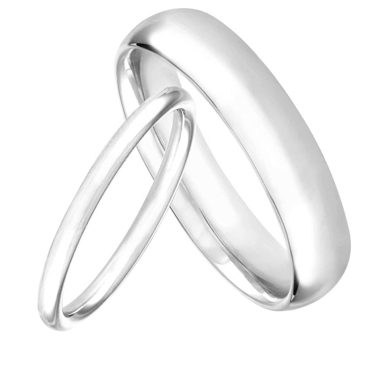 Platinum His And Hers Wedding Bands Matching Wedding Rings Couple Wedding Bands Set Anniversary Bands 6 Mm And 2 Mm   46935.1505432173.1280.1280 ?c=2