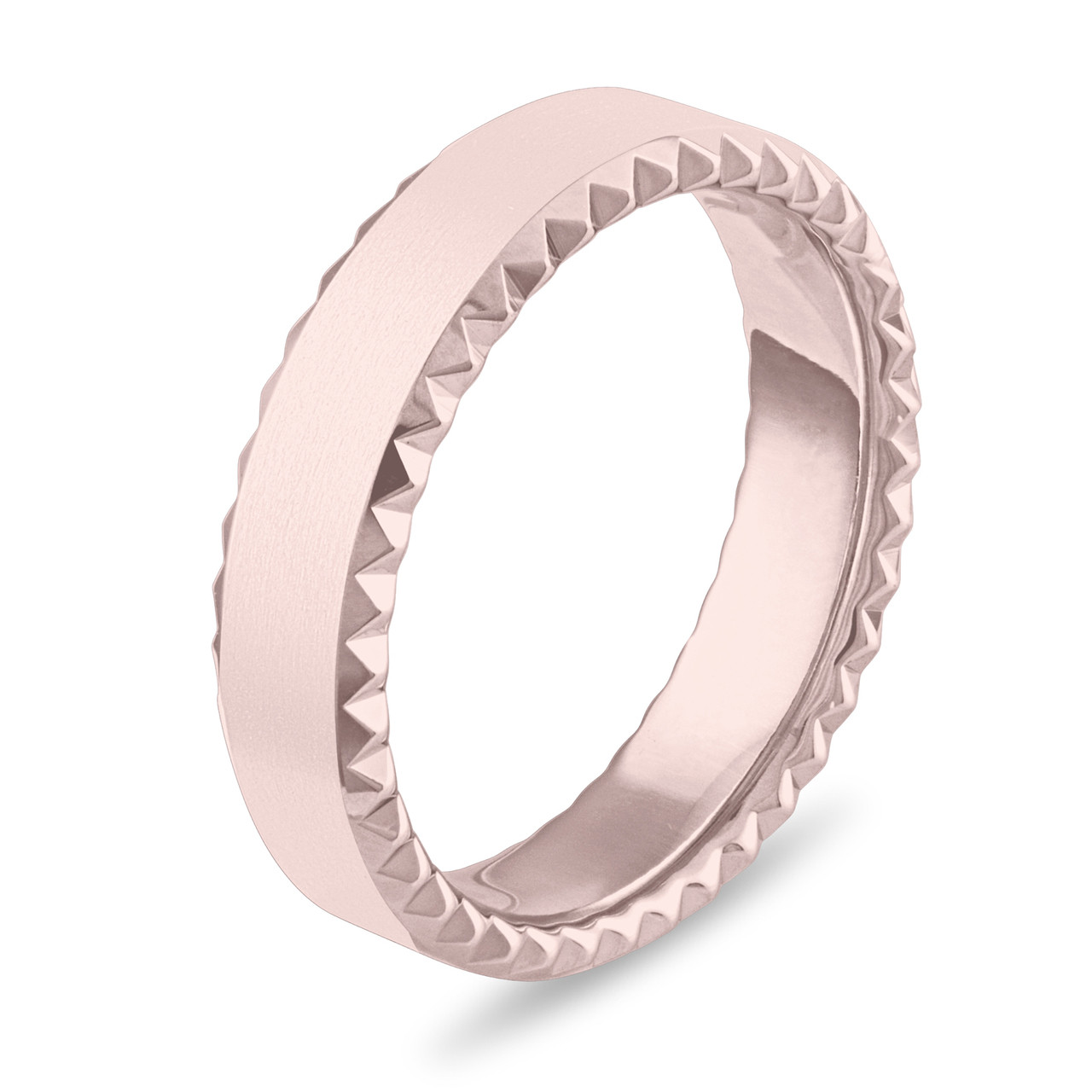 Rose Gold Wedding Band Mens Wedding Band Womens Wedding