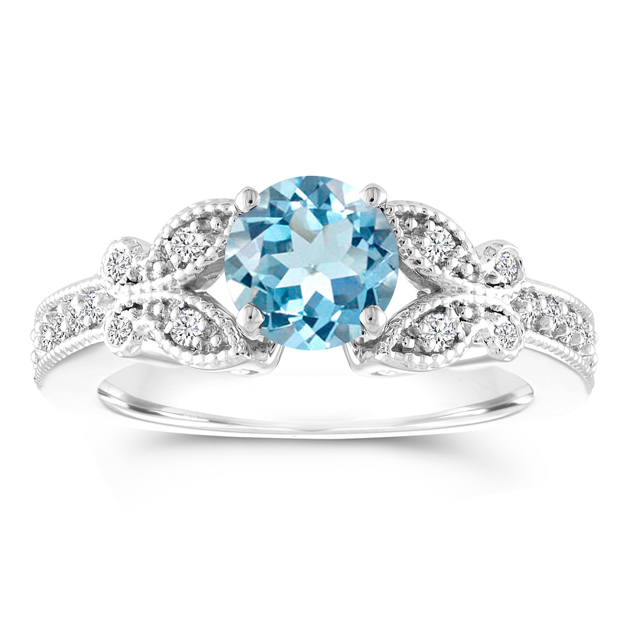 butterfly engagement ring