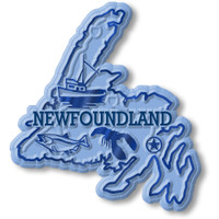 Newfoundland Province Magnet by Classic Magnets, Collectible Souvenirs Made in the USA