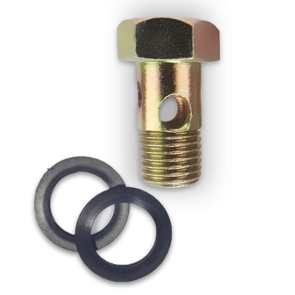 Tork tek Hardened 14 MM Banjo Bolt for Dodge Diesel Cummins 12V