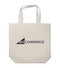 Front view of the canvas BigCommerce tote bag
