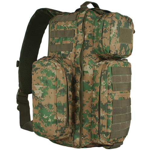 Fox Tactical ADVANCED TACTICAL SLING PACK - DIGITAL WOODLAND - Frontier ...