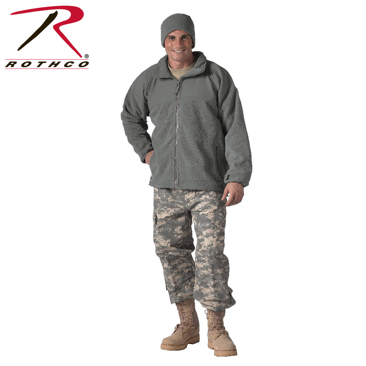 Rothco Military ECWCS Polar Fleece Jacket/Liner Foliage Green