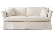 High Back Sandy Sofa - Slipcover  