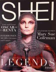86 page, full-color magazine featuring photoshoots and articles centered around the theme of "Legends"