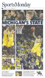 February 24, 2014 Sports Monday Front Page