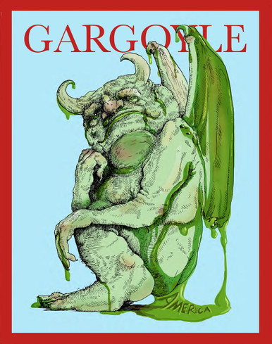 March 2017 issue of the Gargoyle magazine. 24 page mini-tab format. 