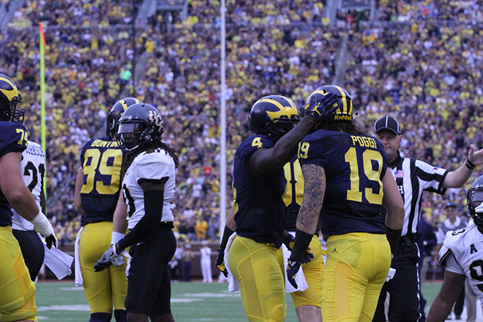 2016 Michigan Football Vs Central Florida 8 Student Publications