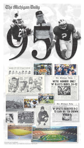 Michigan Football - 950 Wins Cover (Pick Up Only)