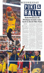 March 9, 2022 Sports Wednesday (Pick Up Only)