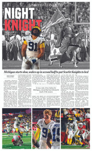 November 9, 2022 Sports Wednesday (Pick Up Only)