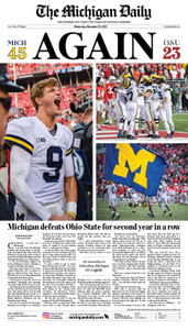 Michigan Daily - November 30, 2022 Print Edition