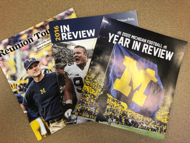 Michigan Football Lookback Guide - 2022, 2016 & 2015
