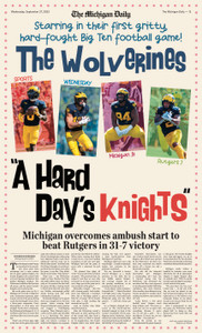 September 27, 2023 Sports Wednesday (Pickup Only)