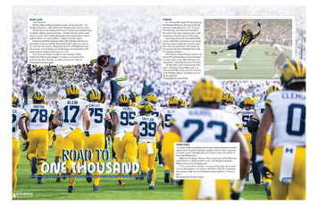 Michiganensian Fall 2023 Football Poster 3