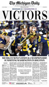Michigan Daily - January 10, 2024 Newspaper