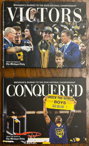 VICTORS + CONQUERED: National Championship Book Combo