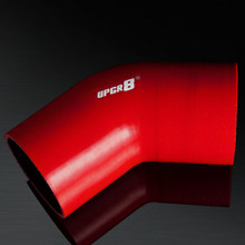 UNIVERSAL 4-PLY 3.15 INCH HIGH PERFORMANCE RED 45 DEGREE COUPLER SILICONE HOSE