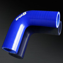 UNIVERSAL 4-PLY 1.25 INCH HIGH PERFORMANCE BLUE 90 DEGREE COUPLER SILICONE HOSE