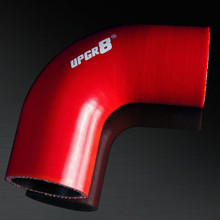 UNIVERSAL 4-PLY 2.0 INCH HIGH PERFORMANCE RED 90 DEGREE COUPLER SILICONE HOSE