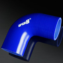 UNIVERSAL 4-PLY 2.25 INCH HIGH PERFORMANCE BLUE 90 DEGREE COUPLER SILICONE HOSE