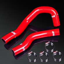 93-99 Toyota Supra SZ/SZ-R 2JZ-GE NA 3.0L High Performance 4-PLY Red Radiator Silicone Hose Kit