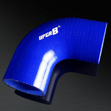 UNIVERSAL 4-PLY 2.5 INCH HIGH PERFORMANCE BLUE 90 DEGREE COUPLER SILICONE HOSE