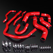 03-09 Volkswagen Golf GTi MK5 2.0T FSI High Performance 4-PLY Red Radiator&Heater Silicone Hose Kit