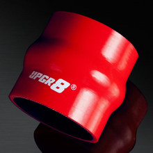 UNIVERSAL 4-PLY 2.75 INCH HIGH PERFORMANCE RED HUMP COUPLER SILICONE HOSE