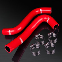 09-12 Toyota Wish 2WD/4WD 2ZR-FAE 3ZR-FAE High Performance 4-PLY Red Radiator Silicone Hose Kit