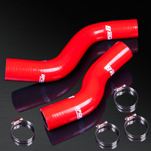 05-12 Toyota Hilux Vigo 3.0L 1KD-FTV Turbo Diesel High Performance 4-PLY Red Radiator Silicone Hose Kit